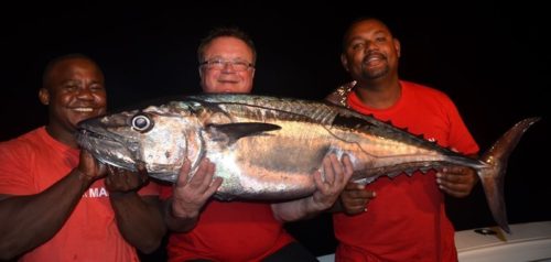 thon à dents de chien de 26kg - Rod Fishing Club - Ile Rodrigues - Maurice - Océan Indien