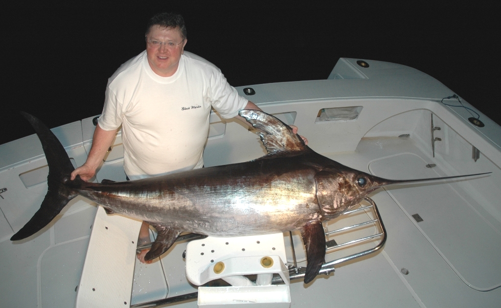 73kg swordfish aboard Blackmarlin - Rod Fishing Club - Rodrigues Island - Mauritius - Indian Ocean