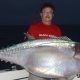 Claudius et son thon dents de chien de 70.5kg - Rod Fishing Club - Ile Rodrigues - Maurice - Océan Indien