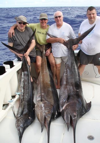 GRAND SLAM des costauds - Rod Fishing Club - Ile Rodrigues - Maurice - Océan Indien