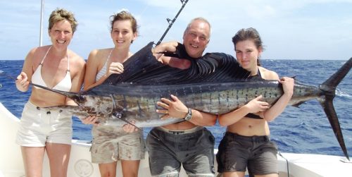 ean Philippe et son beau voilier - Rod Fishing Club - Ile Rodrigues - Maurice - Océan Indien