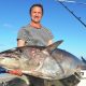 Jean Yves et son thon à dents de chien de 57kg - Rod Fishing Club - Ile Rodrigues - Maurice - Océan Indien