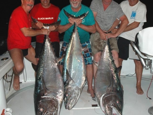 Les Solides de Cap Breton avec leurs doggies - Rod Fishing Club - Ile Rodrigues - Maurice - Océan Indien