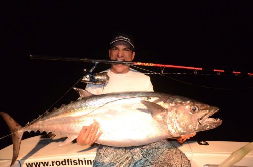 Pierre et son doggy de 35kg - Rod Fishing Club - Ile Rodrigues - Maurice - Océan Indien