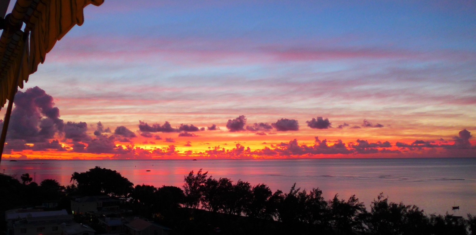 Sunset at Jeantac - Rod Fishing Club - Rodrigues Island - Mauritius - Indian Ocean