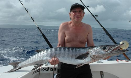 barracuda - Rod Fishing Club - Ile Rodrigues - Maurice - Océan Indien