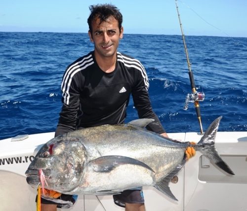 carangue ignobilis - Rod Fishing Club - Ile Rodrigues - Maurice - Océan Indien