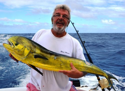 dorade coryphène - Rod Fishing Club - Ile Rodrigues - Maurice - Océan Indien