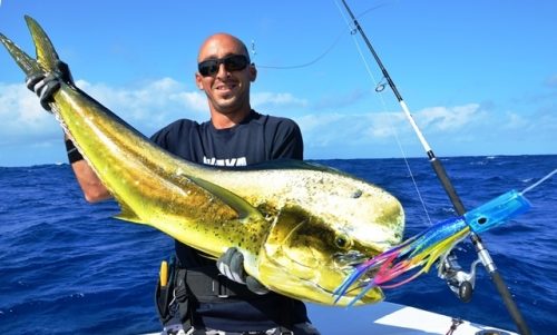 dorade coryphène par Eran - Rod Fishing Club - Ile Rodrigues - Maurice - Océan Indien