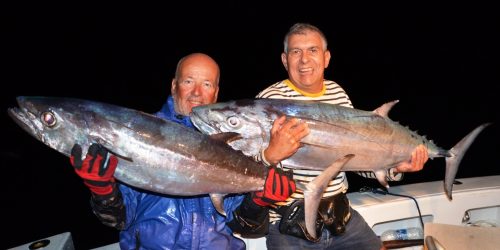 doublé de thons à dents de chien - Rod Fishing Club - Ile Rodrigues - Maurice - Océan Indien