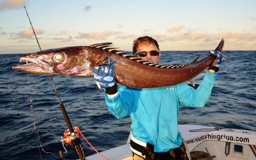 le fameux barracouta - Rod Fishing Club - Ile Rodrigues - Maurice - Océan Indien