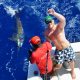 marlin bleu relâché - Rod Fishing Club - Ile Rodrigues - Maurice - Océan Indien
