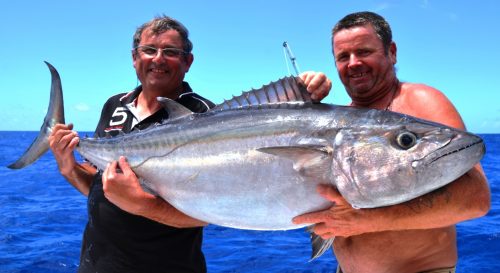 thon à dents de chien de 35kg - Rod Fishing Club - Ile Rodrigues - Maurice - Océan Indien