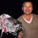 thon à dents de chien attaqué lors de la remontée - Rod Fishing Club - Ile Rodrigues - Maurice - Océan Indien