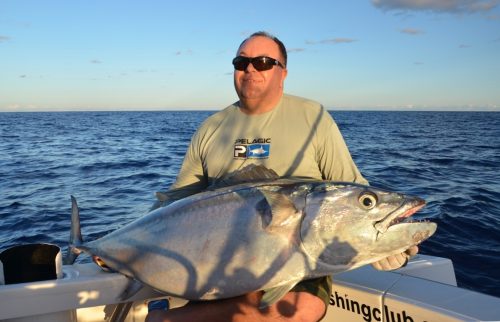 thon dents de chien au jig - Rod Fishing Club - Ile Rodrigues - Maurice - Océan Indien