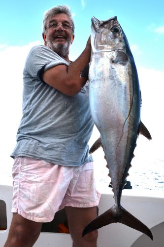 thon à dents de chien de 13kg - Rod Fishing Club - Ile Rodrigues - Maurice - Océan Indien