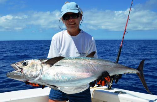 thon à dents de chien de 17kg - Rod Fishing Club - Ile Rodrigues - Maurice - Océan Indien