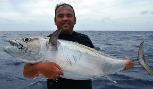 thon à dents de chien de 24kg - Rod Fishing Club - Ile Rodrigues - Maurice - Océan Indien