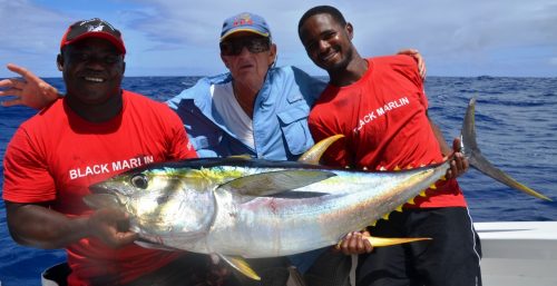 thon jaune - Rod Fishing Club - Ile Rodrigues - Maurice - Océan Indien