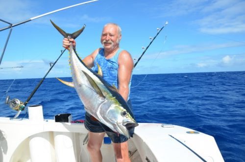 thon jaune - Rod Fishing Club - Ile Rodrigues - Maurice - Océan Indien