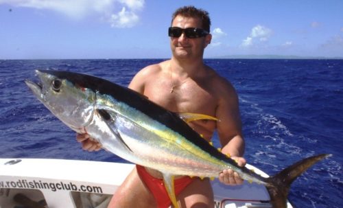 thon jaune - Rod Fishing Club - Ile Rodrigues - Maurice - Océan Indien