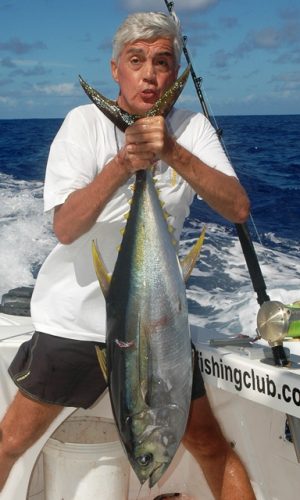 thon jaune - Rod Fishing Club - Ile Rodrigues - Maurice - Océan Indien