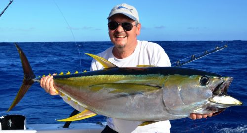 thon jaune - Rod Fishing Club - Ile Rodrigues - Maurice - Océan Indien