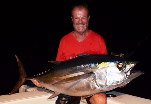 thon obèse de 38kg - Rod Fishing Club - Ile Rodrigues - Maurice - Océan Indien