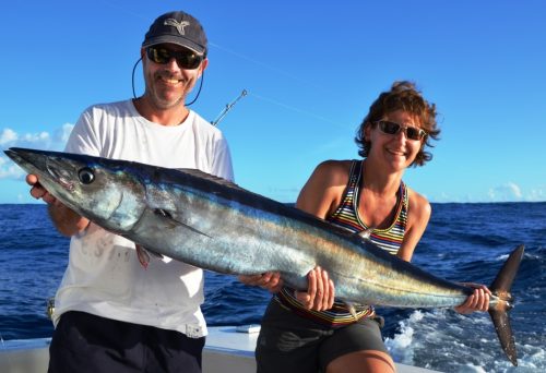 wahoo de 16kg - Rod Fishing Club - Ile Rodrigues - Maurice - Océan Indien