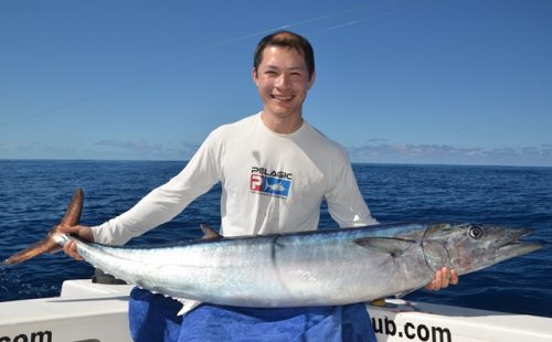 wahoo de 24kg - Rod Fishing Club - Ile Rodrigues - Maurice - Océan Indien 