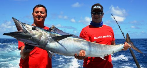 wahoo de 25kg en pêche à la traîne - Rod Fishing Club - Rodrigues Island - Mauritius - Indian Ocean