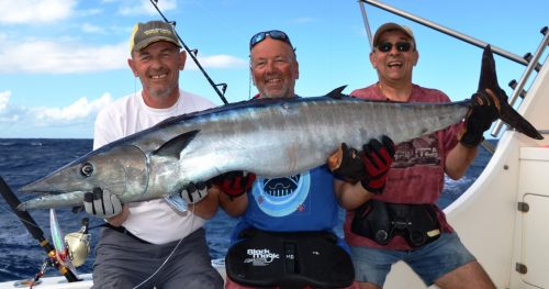 wahoo de 28.5kg - Rod Fishing Club - Ile Rodrigues - Maurice - Océan Indien