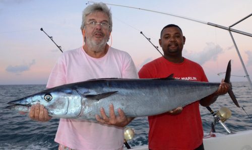wahoo de plus de 20kg - Rod Fishing Club - Ile Rodrigues - Maurice - Océan Indien