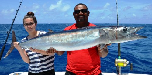 24kg wahoo - Rod Fishing Club - Rodrigues Island - Mauritius - Indian Ocean