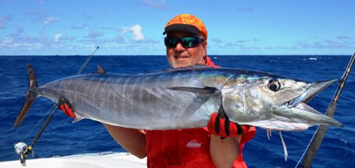 24kg wahoo - Rod Fishing Club - Rodrigues Island - Mauritius - Indian Ocean