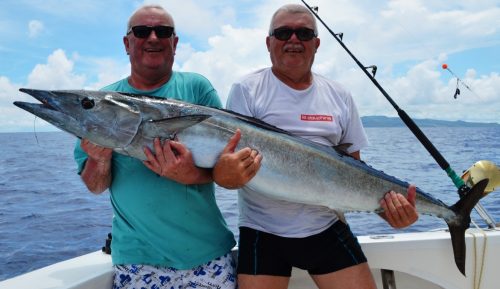 24kg wahoo - Rod Fishing Club - Rodrigues Island - Mauritius - Indian Ocean