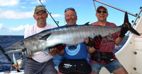 28.5kg wahoo - Rod Fishing Club - Rodrigues Island - Mauritius - Indian Ocean