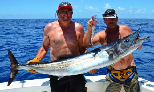 30kg wahoo - Rod Fishing Club - Rodrigues Island - Mauritius - Indian Ocean