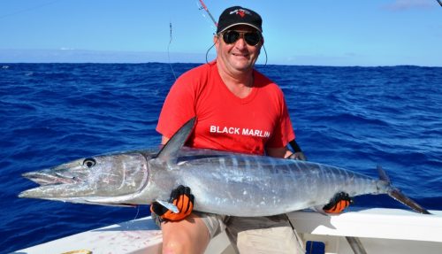 30kg wahoo - Rod Fishing Club - Rodrigues Island - Mauritius - Indian Ocean