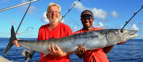 30kg wahoo - Rod Fishing Club - Rodrigues Island - Mauritius - Indian Ocean