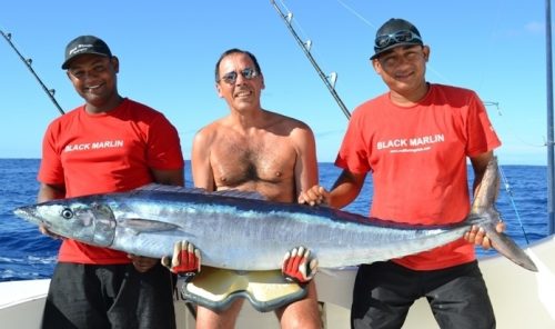 30kg wahoo on trolling - Rod Fishing Club - Rodrigues Island - Mauritius - Indian Ocean