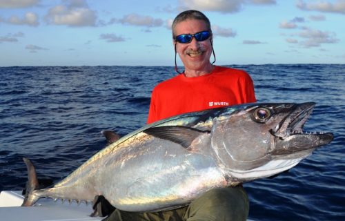 32kg dog tooth tuna - Rod Fishing Club - Rodrigues Island - Mauritius - Indian Ocean
