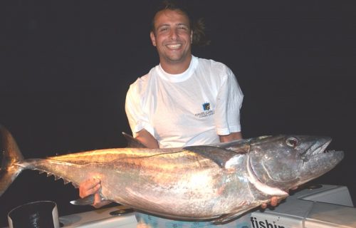 46kg doggy on baiting - Rod Fishing Club - Rodrigues Island - Mauritius - Indian Ocean