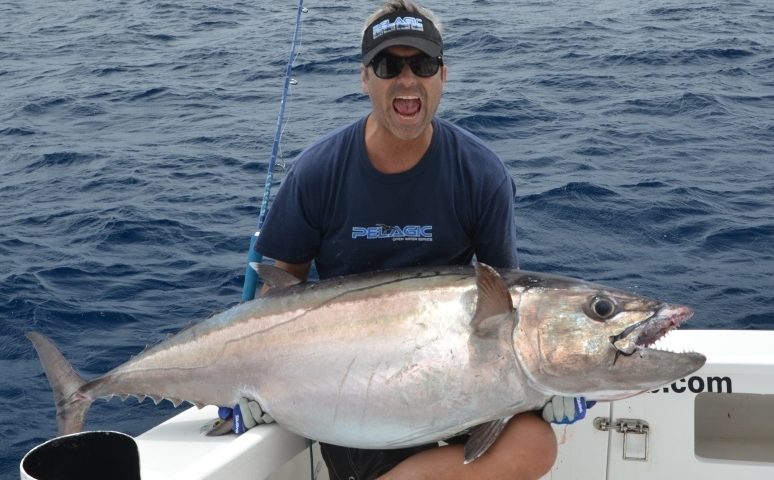 50.2kg doggy on baiting - Rod Fishing Club - Rodrigues Island - Mauritius - Indian Ocean