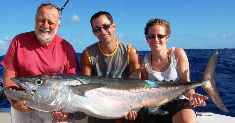50.5kg doggy for Loic on baiting - Rod Fishing Club - Rodrigues Island - Mauritius - Indian Ocean