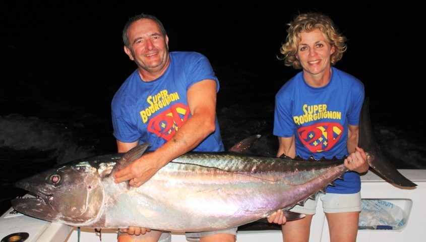 62.7kg doggy on baiting - Rod Fishing Club - Rodrigues Island - Mauritius - Indian Ocean