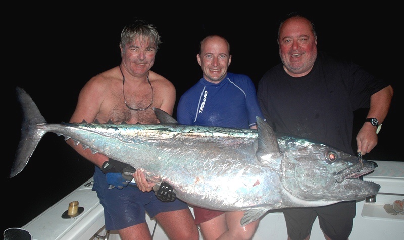 68kg doggy for Francois Eric on jigging - Rod Fishing Club - Rodrigues Island - Mauritius - Indian Ocean