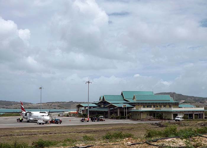 Aéroport de Rodrigues - Crédit photo ARL - Rod Fishing Club - Ile Rodrigues - Maurice - Océan Indien
