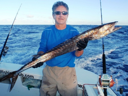 Black snoek on Very Deep Baiting - Rod Fishing Club - Rodrigues Island - Mauritius - Indian Ocean