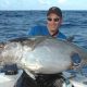 Bruno et son thon à dents de chien de 78kg - Rod Fishing Club - Ile Rodrigues - Maurice - Océan Indien